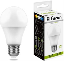 Лампа светодиодная Feron 15W 230V E27 4000K LB-94 25629 - фото 83043