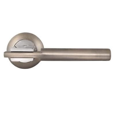 Ручка дверная PALLADIUM СITY A Rio AB/CP - фото 8310