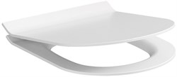 Унитаз подвесной CITY Clean On DPL EO slim с крышкой дюропласт микролифт - фото 83214