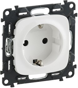 Розетка LEGRAND DIY VALENA Allure 2К+3 белая 753721 - фото 83269
