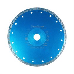 Диск REMOCOLOR отрезной алмазный ультратонкий, Х-тип, горяч. пресс, 230*2,0*22,2-25,4мм, сегм.10мм - фото 83493