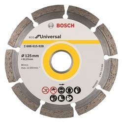 Диск алмазный BOSCH ECO Universal 125-22,23 2608615028 - фото 83505