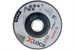 Диск обдирочный BOSCH X-LOCK EfM 125*6*22,23 вогнутый 2608619259 - фото 83540