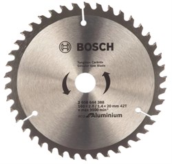Диск пильный BOSCH ECO ALU/Multi 160*20/16-42T 2608644388 - фото 83550