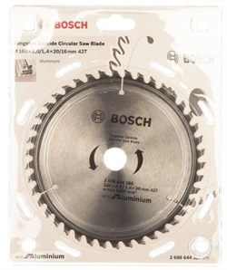 Диск пильный BOSCH ECO ALU/Multi 160*20/16-42T 2608644388 - фото 83551