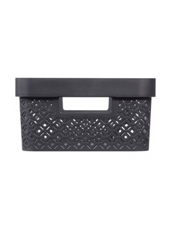 Корзина CURVER TERRAZZO черная 246078 - фото 83923