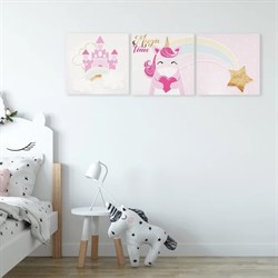Картина модульная Единорог! 125*43см 4262427 - фото 83950