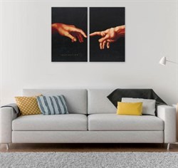 Картина модульная Руки! 80*60см 5697958 - фото 83951