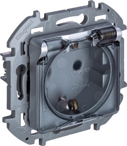 Розетка LEGRAND INSPIRIA 2К+3 IP44 алюминий 673742 - фото 84082