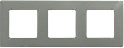 Рамка LEGRAND Etika 3 пост. (светлая галька) 672523 - фото 84098