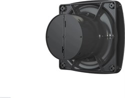 Вентилятор ЭРА осевой вытяжной с обратным клапаном D 100, декоративный RIO 4C Matt black - фото 84246