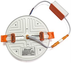 Светильник LEZARD светодиодный круглый внутренний 18W 1710LM 6400K 119-CCEL-6418 - фото 84292
