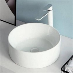 Раковина GAPPO накладная без перелива 44*44*13 GT-102 круглая - фото 84405