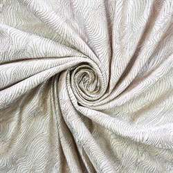 Шторы портьерные Ривьера 190*275 2шт жаккард тем.бежевый 46261 - фото 84601