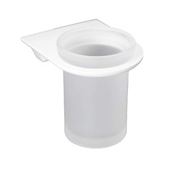 Подстаканник одинарный WASSER KRAFT Kammel белый K-8328 WHITE - фото 84742