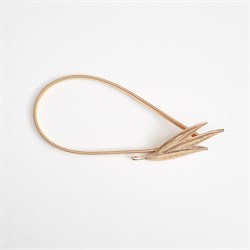 Подхват для штор брошь Листья 1шт 108481 - фото 84776