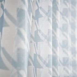 Штора тюль Старс 300*275см голубой 108869 - фото 84786