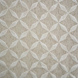 Шторы портьерные Калейдоскоп жаккард 135*260 2шт светло-бежевый 100782 - фото 84845