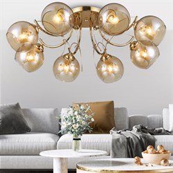 Люстра RIVOLI Elli 8xЕ27 40Вт модерн 3095-308 - фото 84914