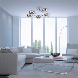 Люстра RIVOLI Romi 5хЕ14 40Вт модерн 3038-305 - фото 84917