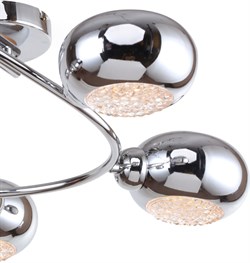 Люстра RIVOLI Romi 5хЕ14 40Вт модерн 3038-305 - фото 84919