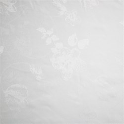 Шторы портьерные Жаккард Фиалка 190*275 2шт молочные 100064 - фото 85029
