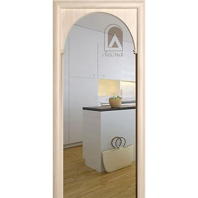 Арка Модерн ПВХ Дуб беленый 760*150*2100 - фото 8514