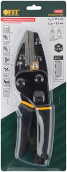 Ножницы FIT многофункциональные с наковальней Профи 255мм, лезвие 85мм 60040 - фото 85173
