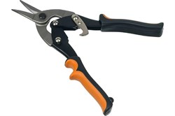 Ножницы ВИХРЬ по металлу 250 мм., прямой рез, двухкомпонентные рукоятки 73/10/8/1 - фото 85180