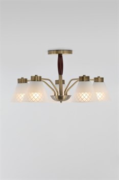 Люстра RIVOLI Meta 5xЕ27 40Вт классика 2058-305 - фото 85186