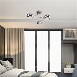 Люстра RIVOLI Romi 3хЕ14 40Вт модерн 3038-303 - фото 85191