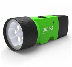 Фонарь GAUSS LED ручной 1W 40Lm NI-MH 250mAh GF103 - фото 85241