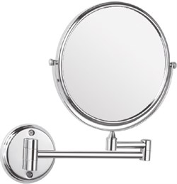 Зеркало HAIBA увеличительное настенное 6, хром HB6106 - фото 85247