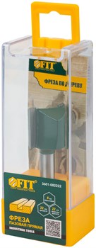 Фреза FIT пазовая прямая с двойным лезвием D*H*L=22*22*57мм 3601-082222 - фото 85629