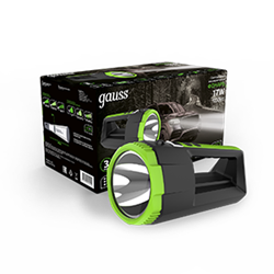 Фонарь GAUSS LED прожекторный 17W 900Lm Li-on 10000mAh диммир. GF702 - фото 85652