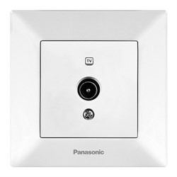 Розетка Рanasonic ARKEDIA ТВ 0451-2WH арт.315-36100 - фото 85729