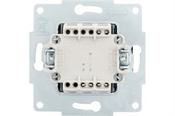 Выключатель LEZARD VESNA проходной черный матовый 742-4288-105 (механизм) - фото 85776