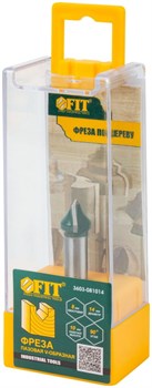 Фреза FIT пазовая V-образная D*H*L=14*10*45мм 3603-081014 - фото 85875