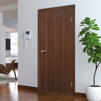 Полотно ОМИС дверное Глухая (пленка ПВХ) 600*2000*34 орех - фото 8588