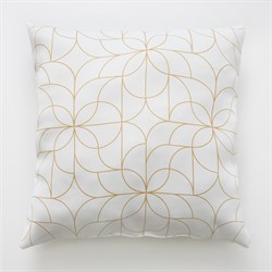 Подушка (блэкаут white) Forms 0101 белый 40*40 105666 - фото 86043