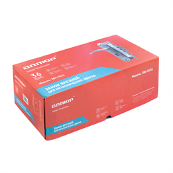 Замок АЛЛЮР врезной ЗВ4-0526 AB-L бронза (левый с ручкой) для мет.дверей и калиток - фото 86119