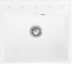 Мойка ZOX белая 510*570*200мм ZX-GM 09 - фото 86273