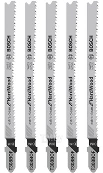 Пилки BOSCH лобзиковые 5шт T308BOF 2608636640 - фото 86302