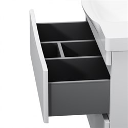 База AM.PM под раковину Like, подвесная, 80 см, белая глянцевая M80FHX0802WG - фото 86377