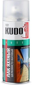 Лак-аэрозоль KU-9005 унив,яхтный шелковисто-матовый 520мл - фото 86485