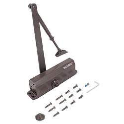 Доводчик NOTEDO дверной DC-150  BROWN 100-160кг коричневый (10) - фото 86584