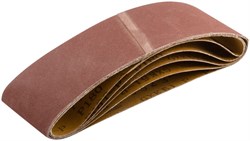 Ленты FIT шлифовальные бесконечные, водостойкие, на тканевой основе, 5шт 75*533мм Р150 39697 - фото 86628