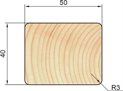 Брусок АРЕЛАН 40*50*2200мм б/с сращенный А10106020 - фото 86812