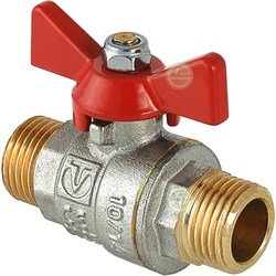 Кран Valtec шаровый нр-нр 3/4 рукоятка бабочка VT.219.N.05 - фото 86863