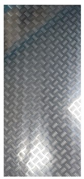 Лист алюминиевый рифленный РУССКИЙ ПРОФИЛЬ 1,5*600*1200мм (Квинтет) - фото 86969